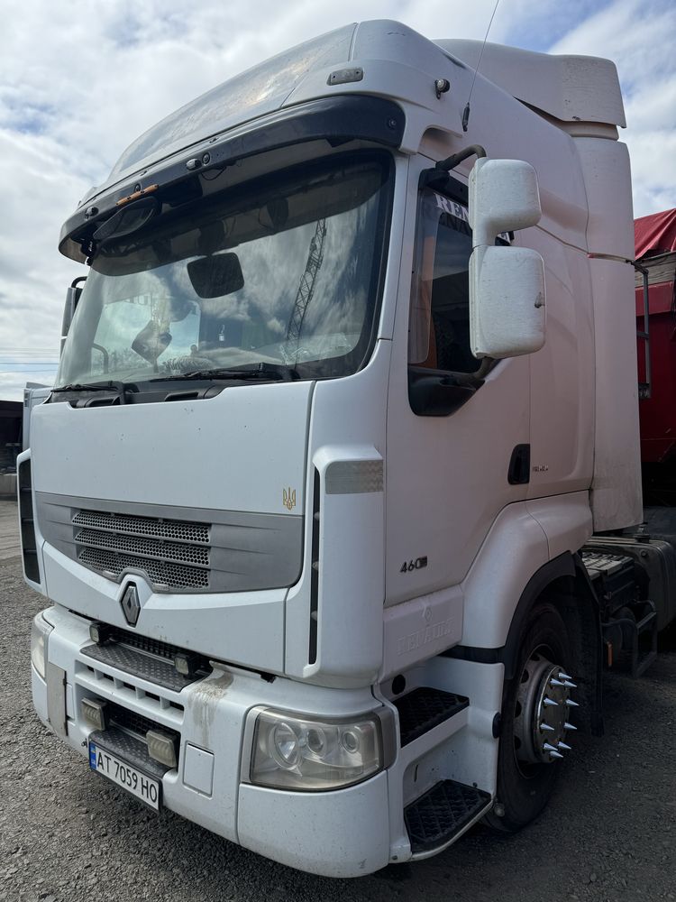 Renault premium schmitz cargobull самоскид полупричіп прицеп тягач