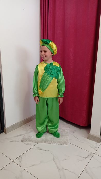 Костюм винограду, горішка, баклажана, часника, соняха, яблука, помідор