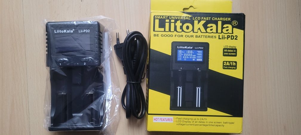 Uniwersalna ładowarka akumulatorów LiitoKala