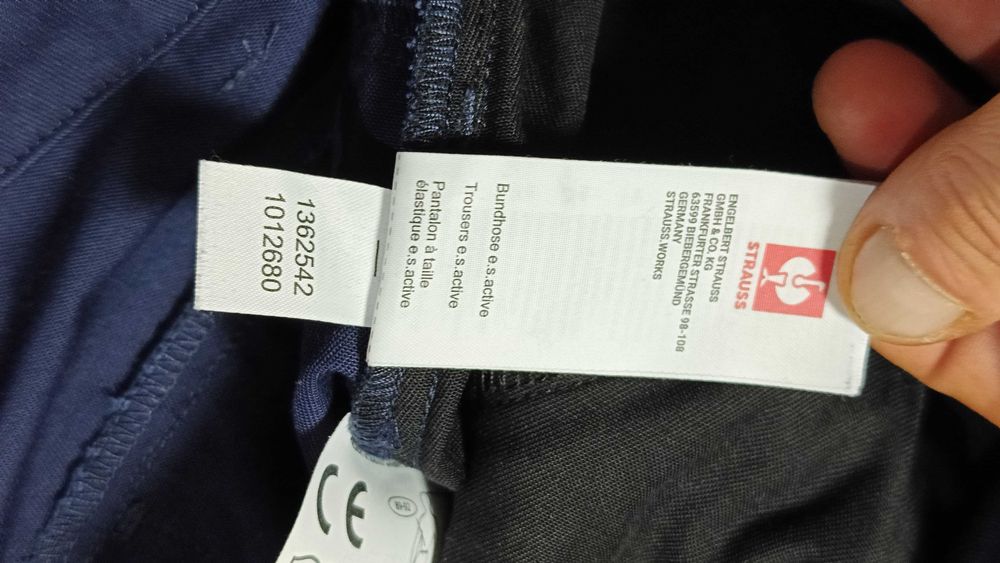 Męskie spodnie ENGELBERT STRAUSS ACTIVE r.L(50) stan bardzo dobry