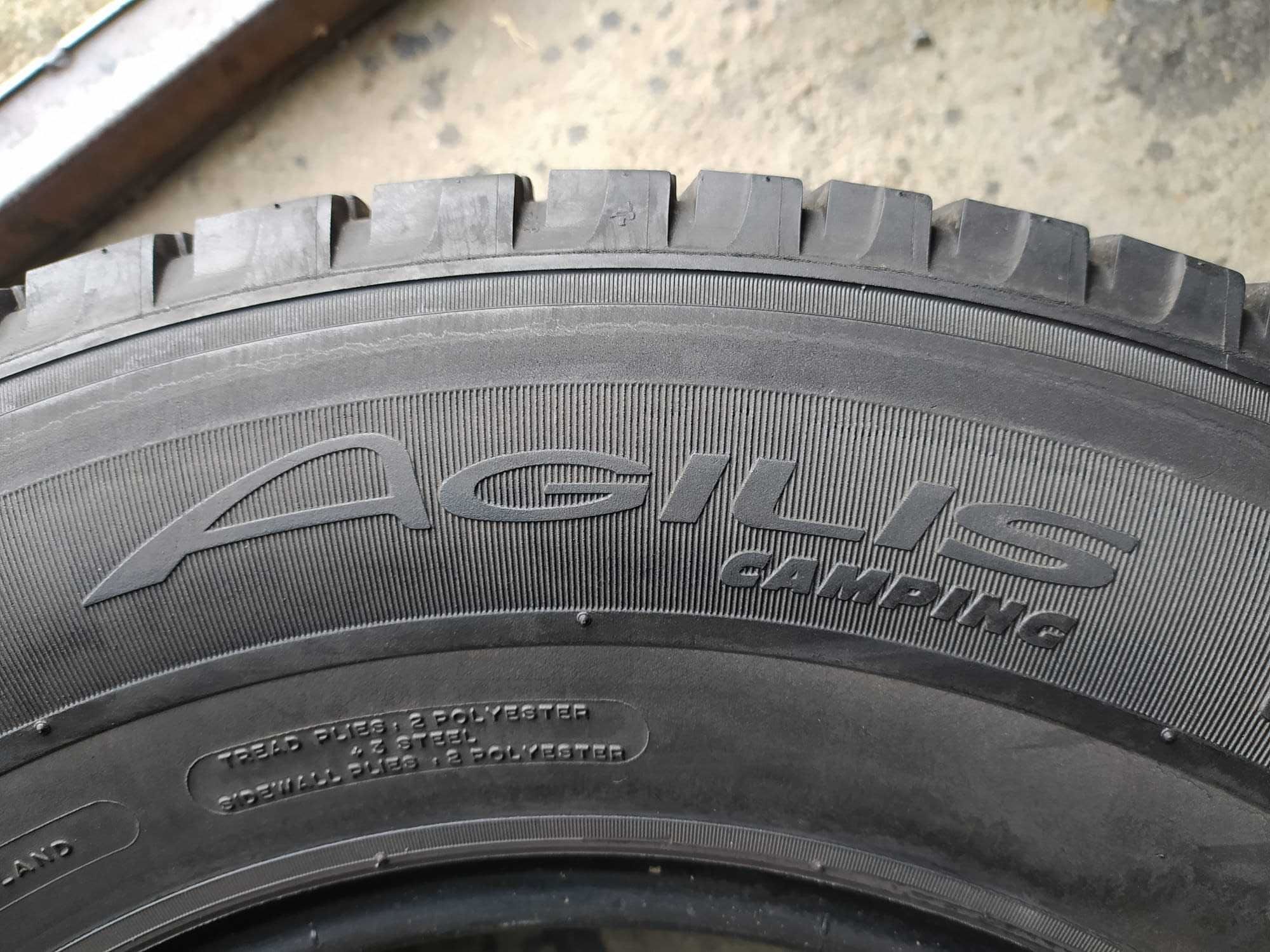 4 x 225/75r16CP Michelin Agilis Caming