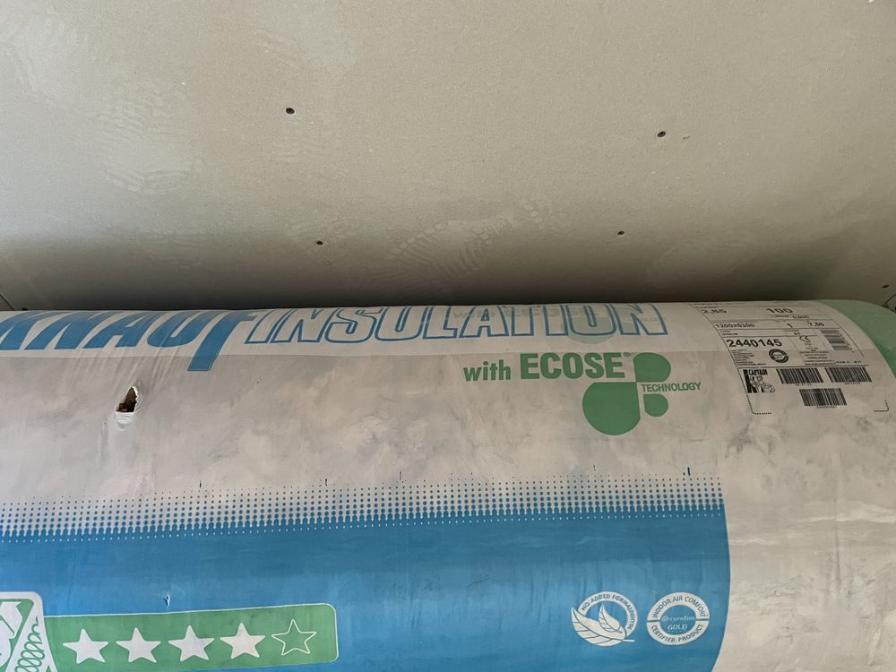 Knauf Unifit 035 wełna mienralna 100 mm 7,56 m2