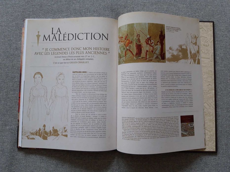 BD "Roma - La malédiction Tome 1"