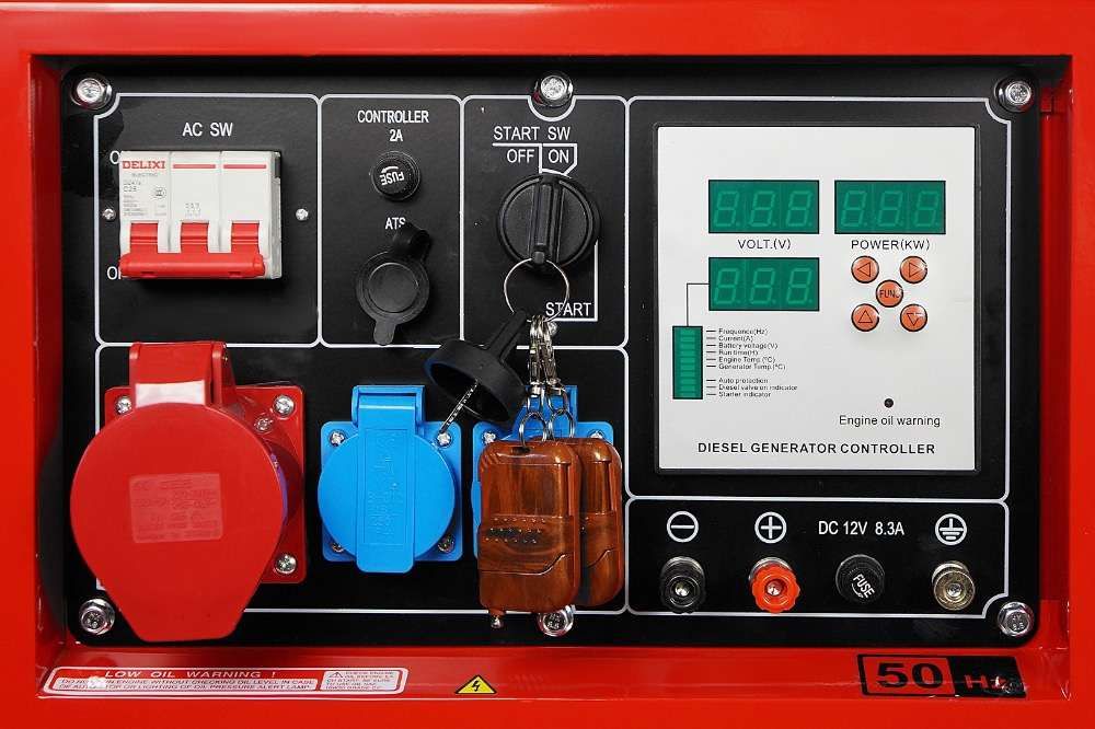 АКЦІА- Дизельний генератор 12.8 кВт/3-фаз/ATS АВР/ SDG16000S KRAFTWELE