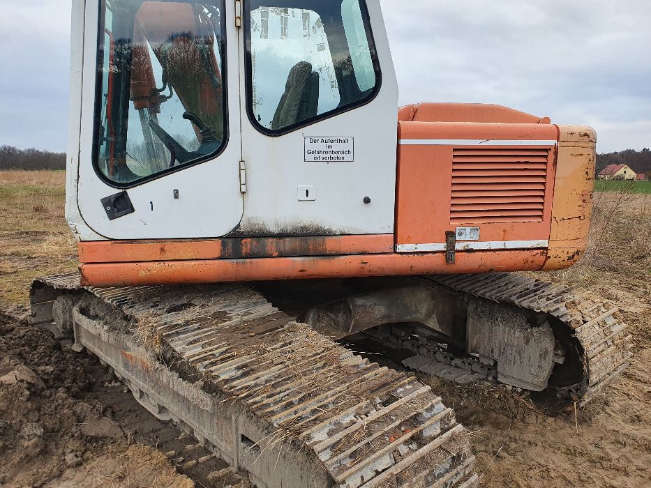 koparka atlas 1504 LC części podwozie ramiona siłownik hydrauliczny