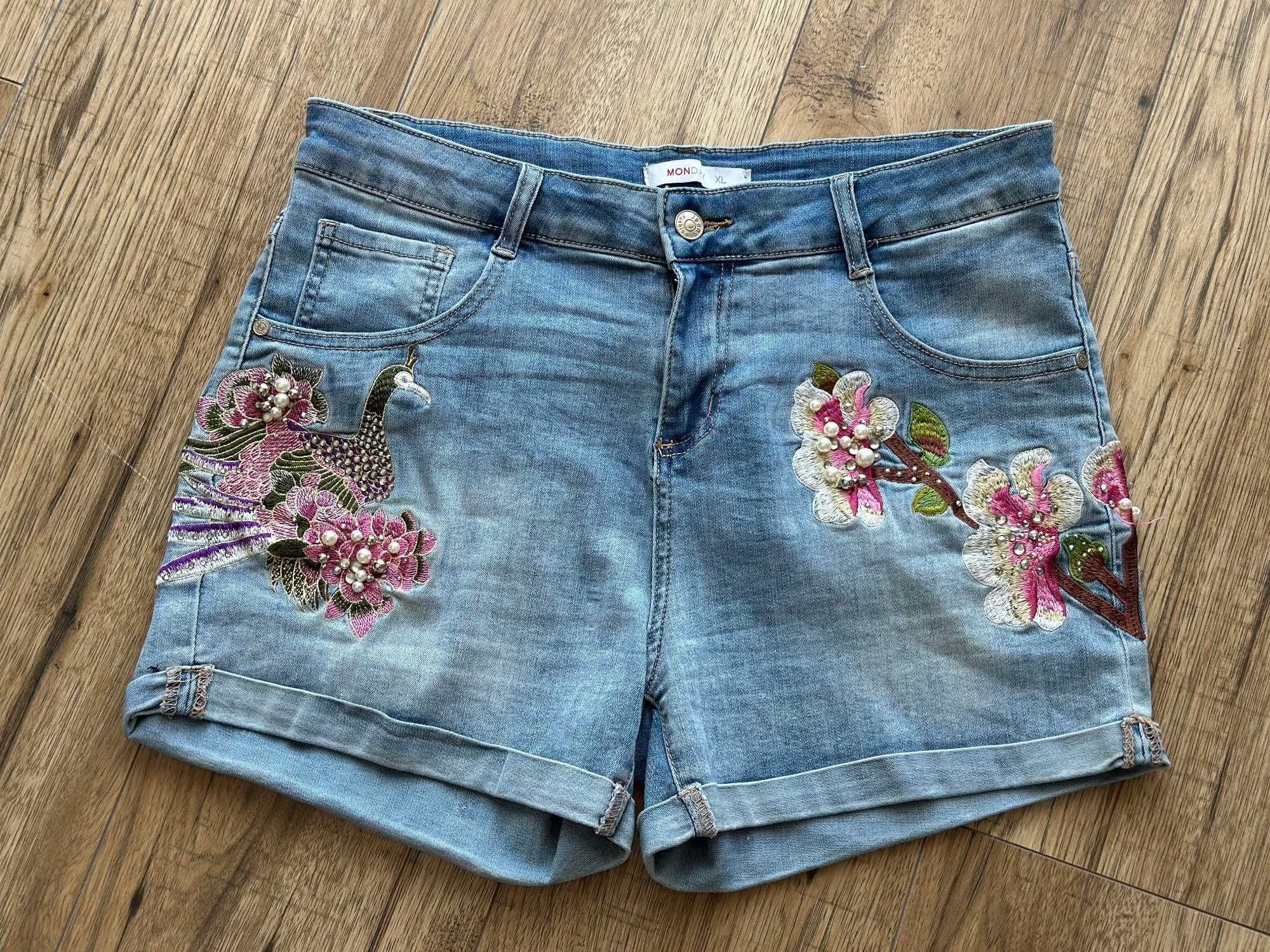 Tk maxx szorty z haftem rozmiar XL
