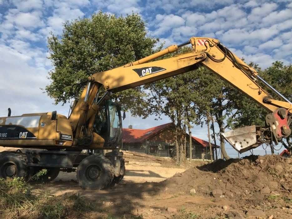 Roboty ziemne Strzelin koparka koparko-ładowarka minikoparka wywrotka
