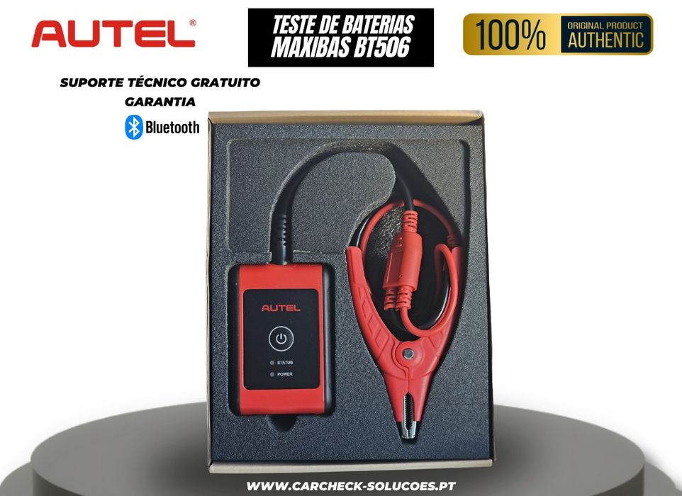 Teste de Baterias Autel MaxiBAS BT506