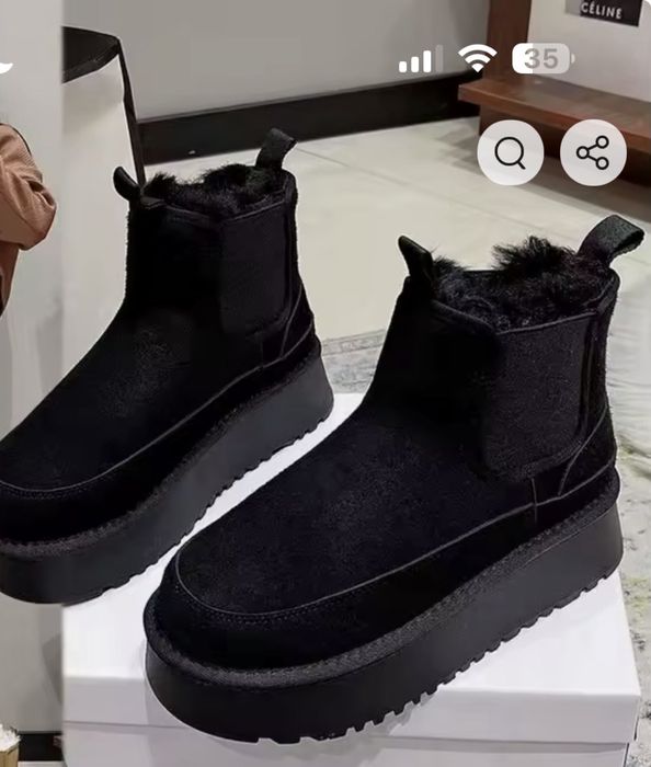 Угги натуральна замша