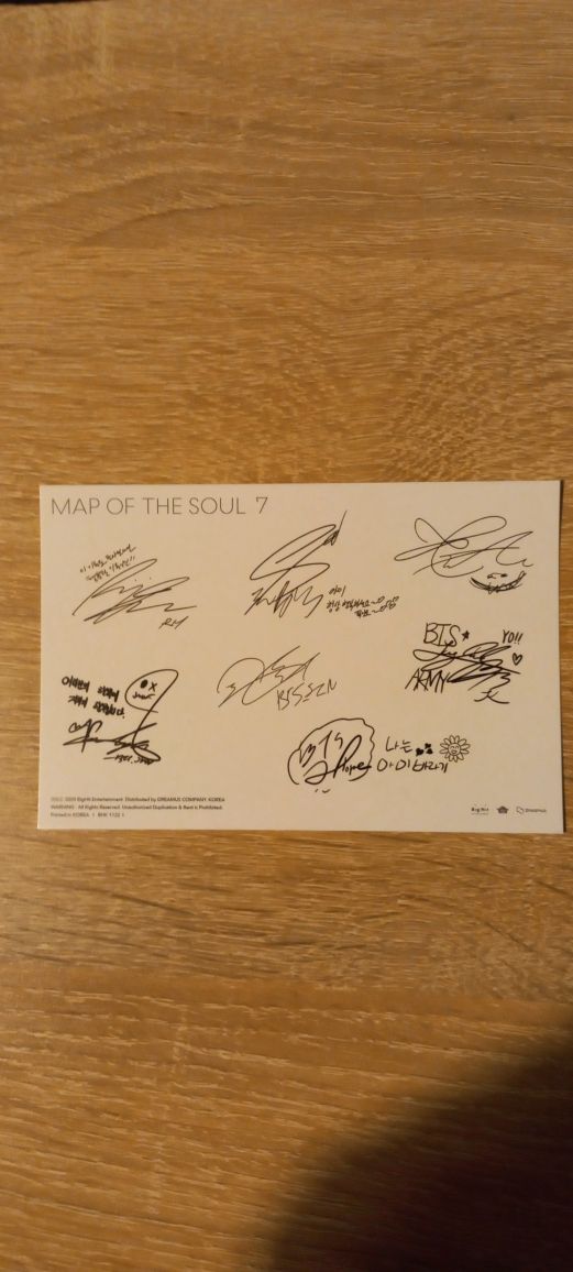 BTS Map of the soul 7 version 04
