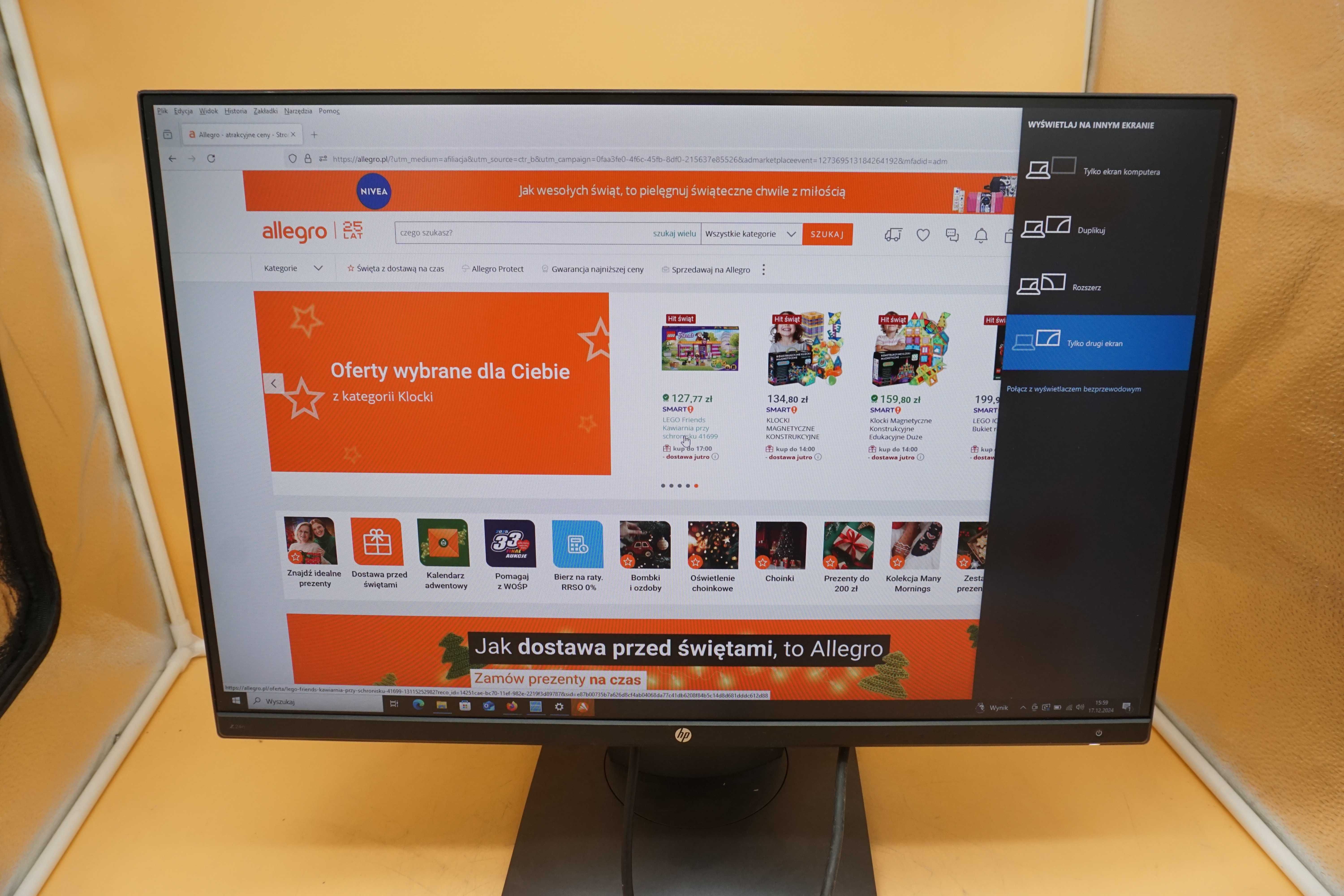 Monitor HP Z24n  HUB USB 3.0 Pivot Monitor 24 IPS