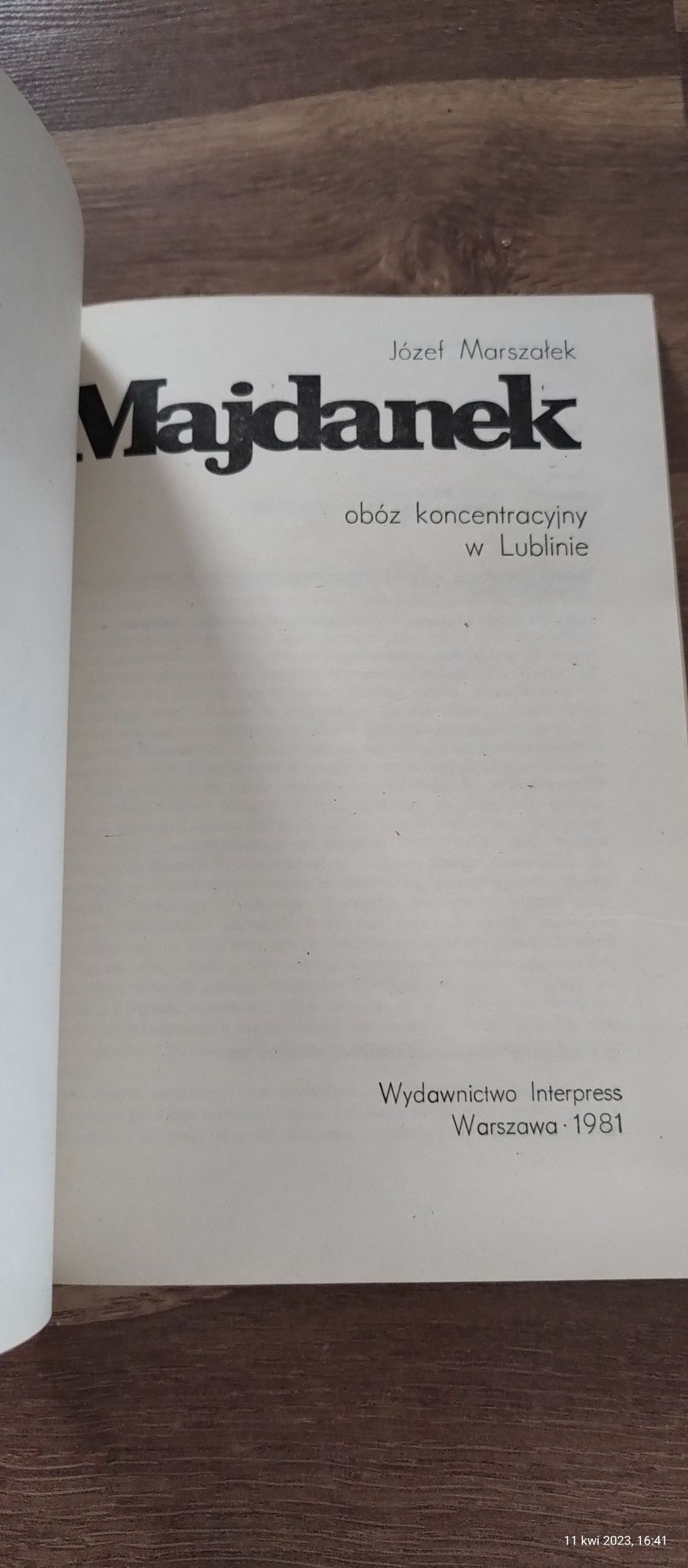 Majdanek Obóz Koncentracyjny w Lublinie Józef Marszałek