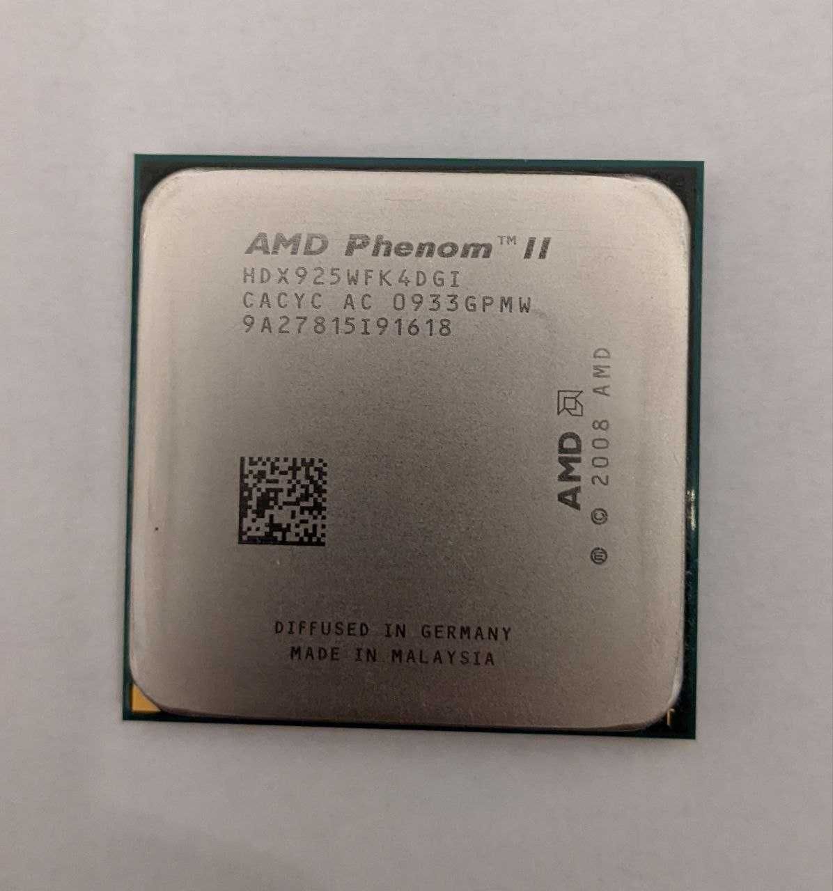 Процесор AMD Phenom II X4 925, 2,8 GHz, 8 MB Cache, Socket AM3