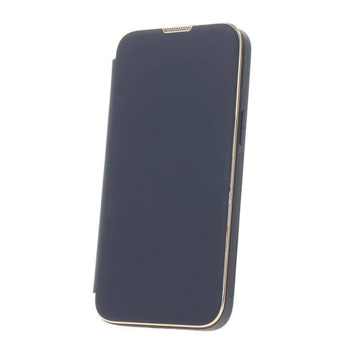 Etui Smart Gold Frame Mag Do Iphone 15 Pro 6,1" Granatowe