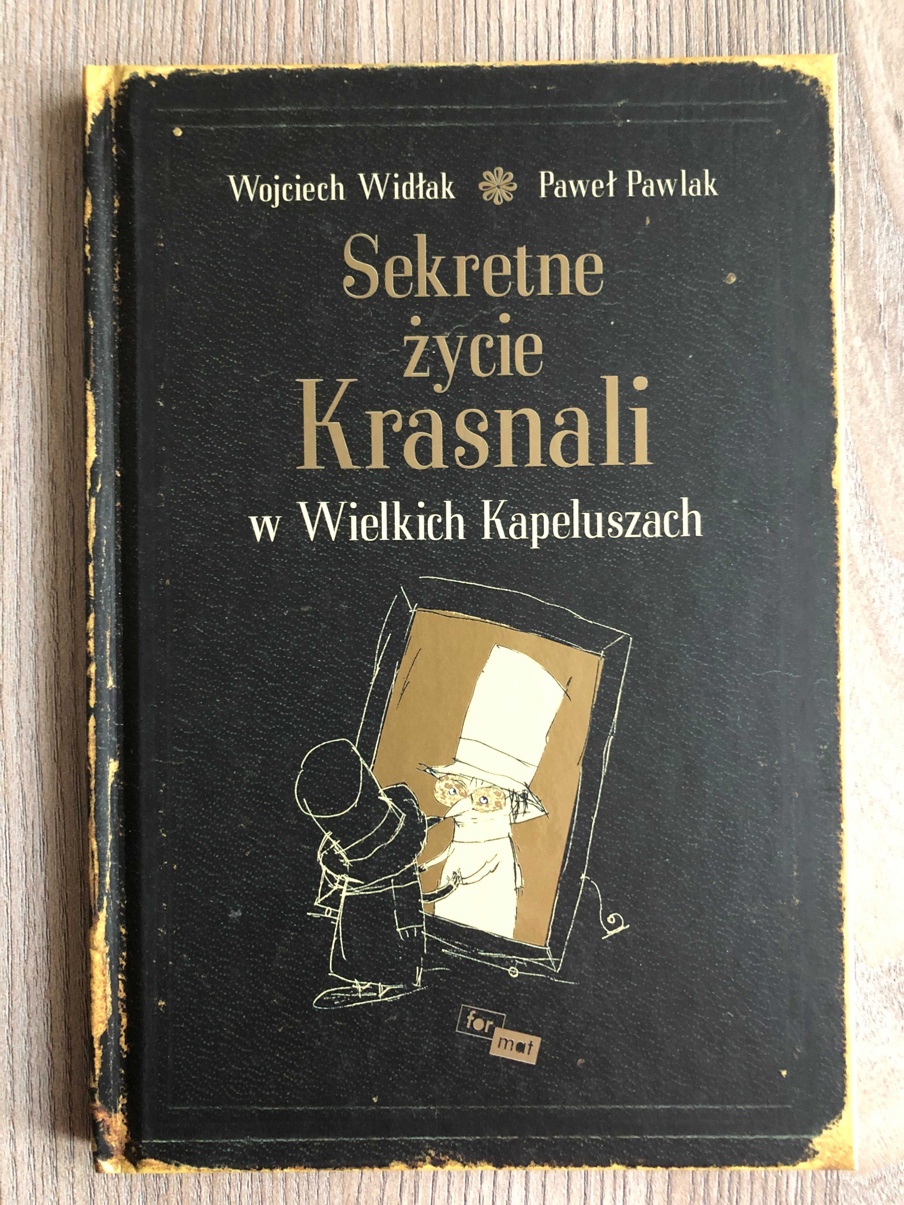 Sekretne życie Krasnali w Wielkich kapeluszach Widłak Pawlak NOWA