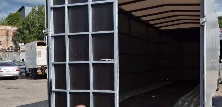 Причеп, лафет з високим каркасом 8000*2100*2000 лавета на дві осі