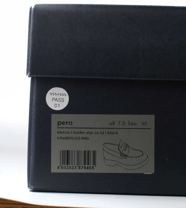 Nowe skórzane mokasyny Joop! pero roz. 41