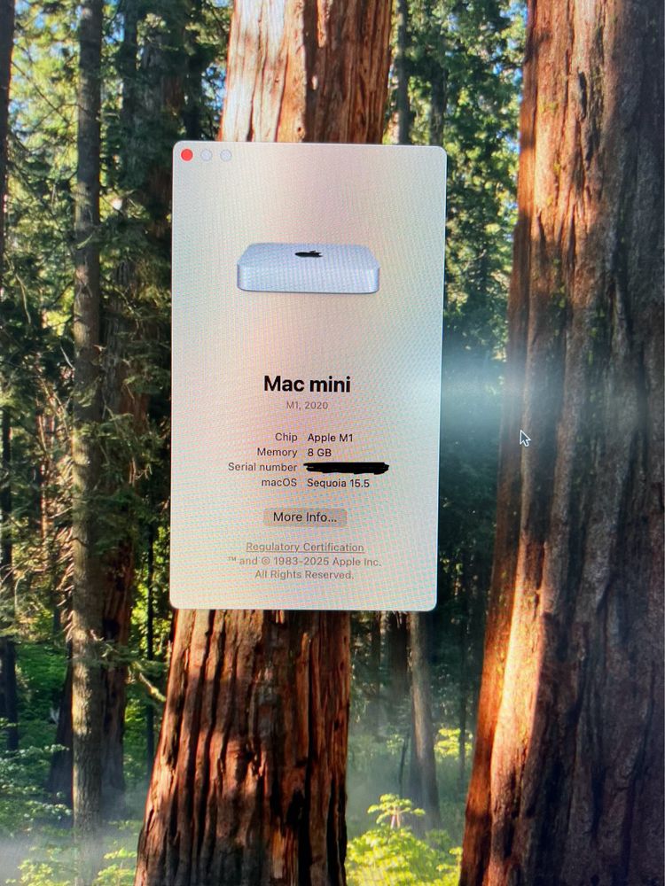Mac Mini M1 256 GB 8GB com Magic Keyboard