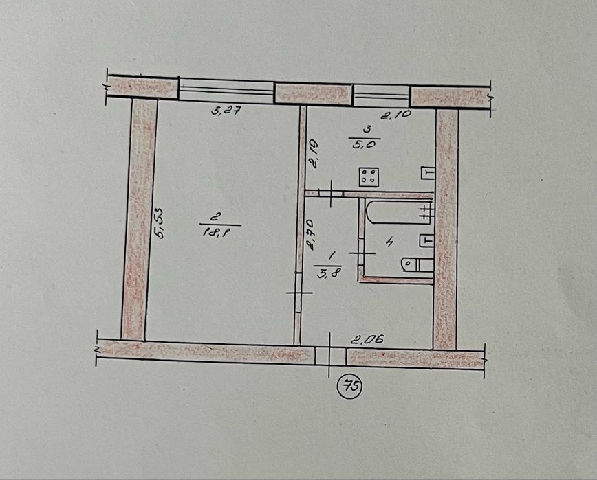 Продажа 1 комн м|с Аношкина Ремонт