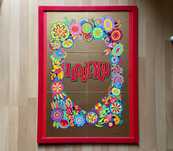 Poster I love you vintage