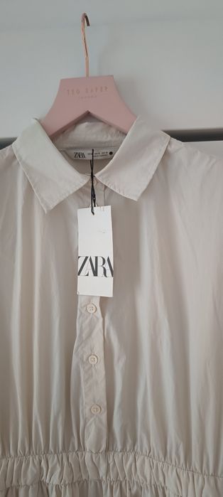 Zara długa suknia koszulowa rozmiar S/M