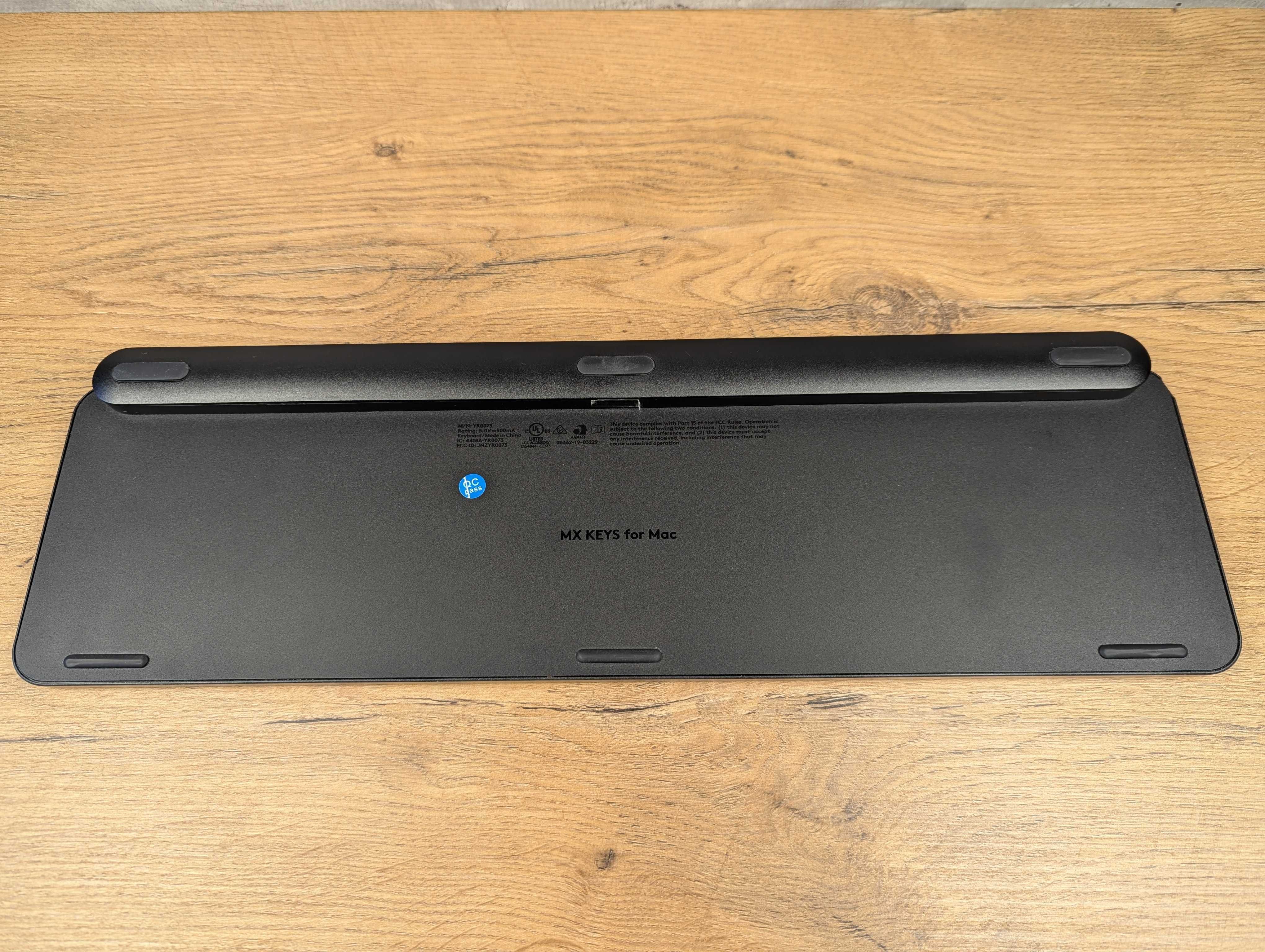logitech mx keys for mac układ ANSI płaski enter