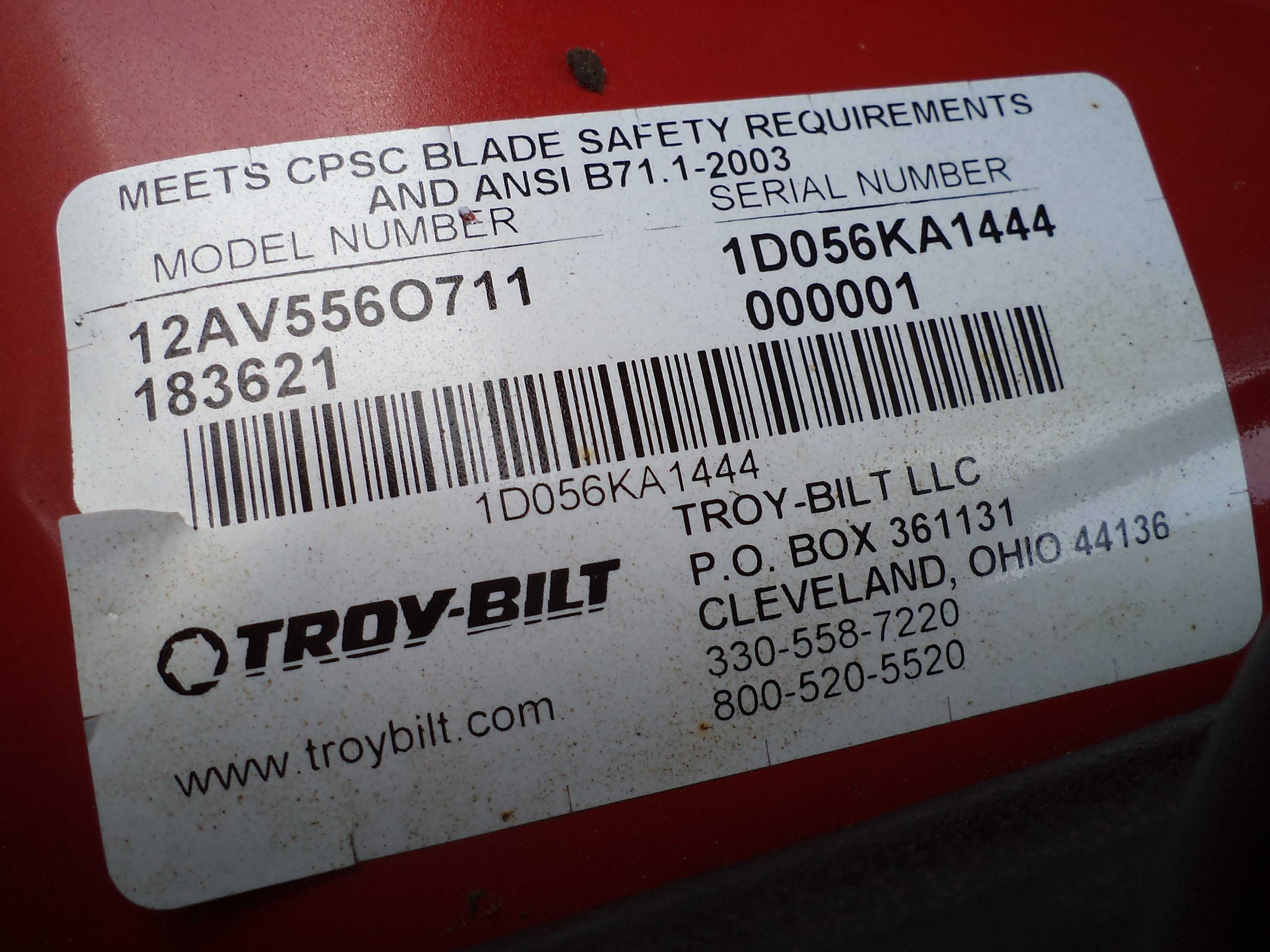 Kosiarka spalinowa Troy-Bilt Briggs 6,75 HP 190 cm WYSYŁAMY Gwarancja