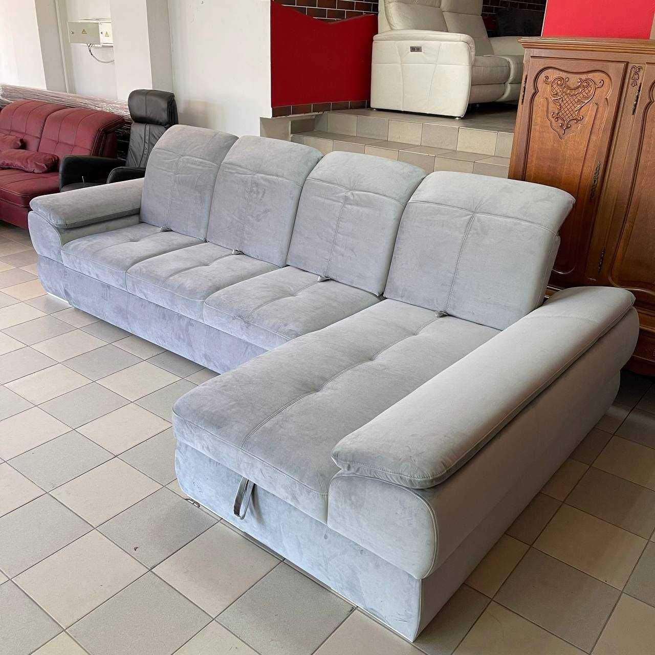 БЕЗКОШТОВНА ДОСТАВКА Новий розкладний диван сірого кольору