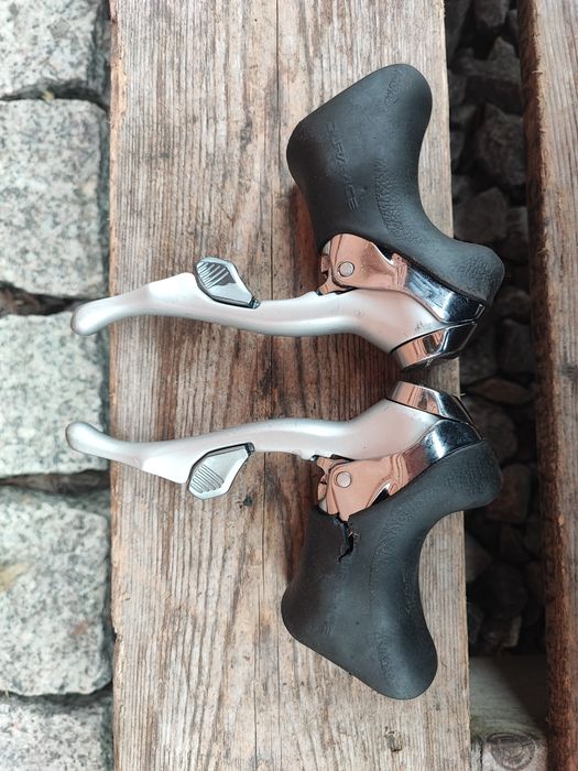 Klamkomanetki rowerowe szosowe Shimano Dura-Ace ST-7400 2X8 RETRO