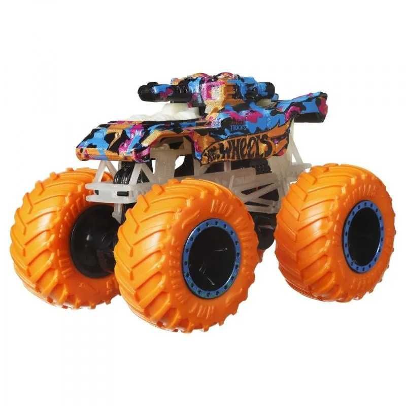 Hot Wheels HCB57 Monster Trucks, набір машинок що світяться в темряві