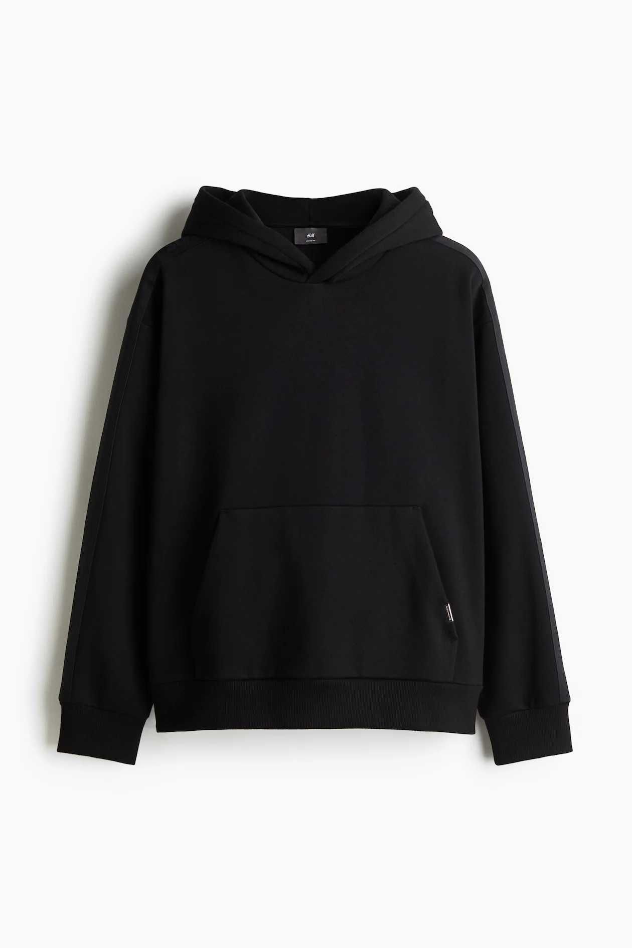 Толстовка H&M свободный крой с полосками по бокам р. L (укр. 50), NEW.