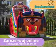 DMUCHANIEC wynajem Zjeżdżalni Psi Patrol / Disney / Panda / Plac zabaw