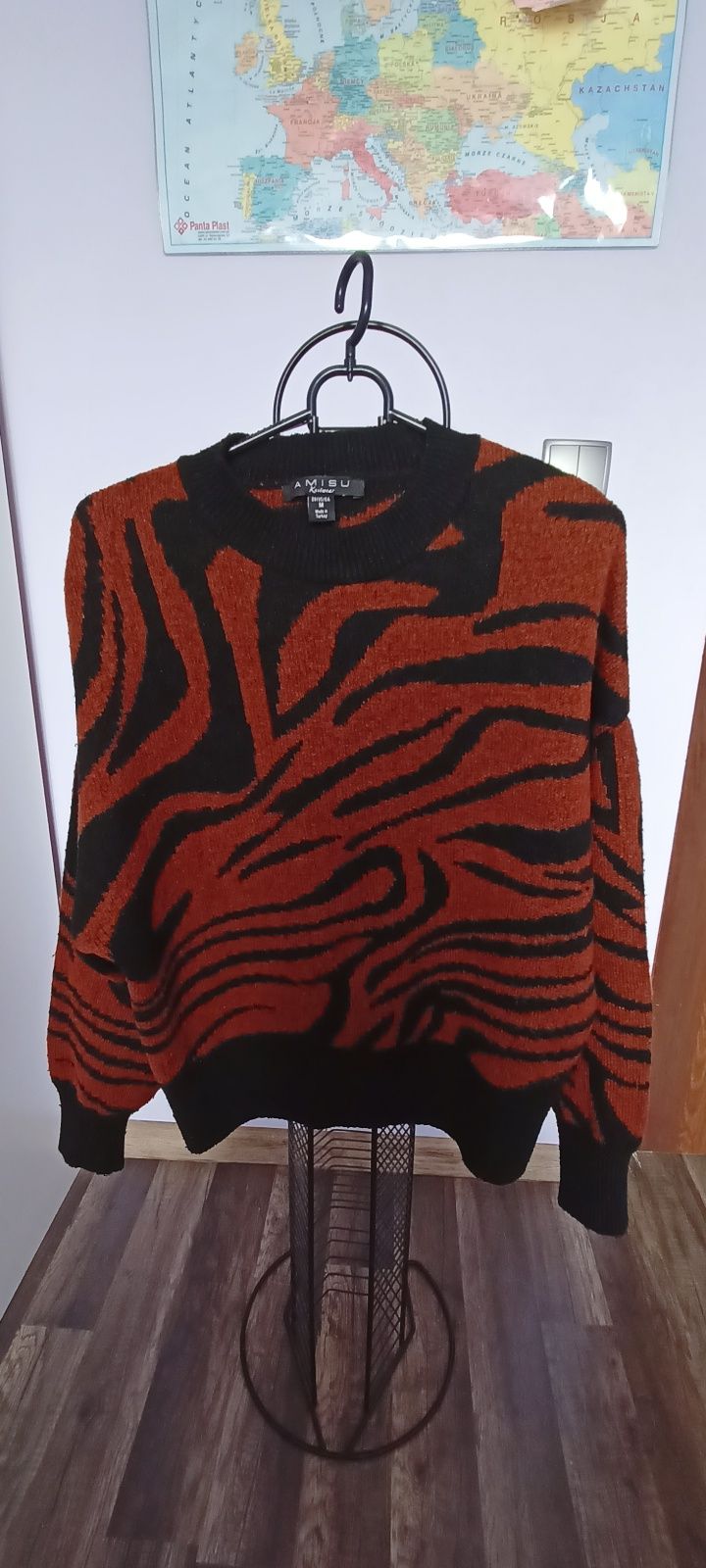 Sweter, sweterek, zebra