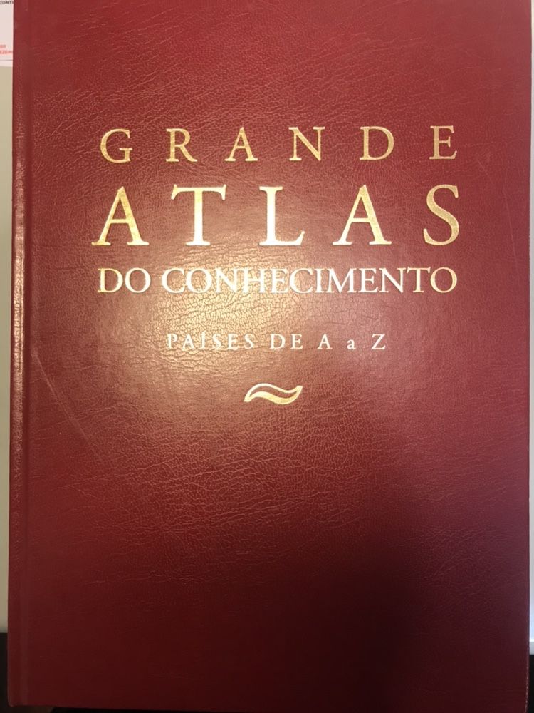 Enciclopédia/Coleção Grande Atlas do Conhecimento - excelente estado