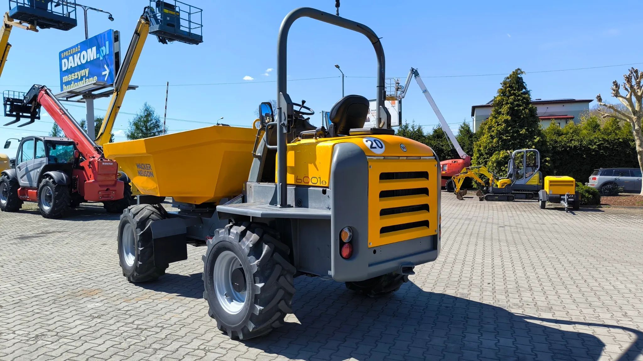 Wacker Neuson 6001 S  Wozidło - wywrot obrotowy na 3 strony