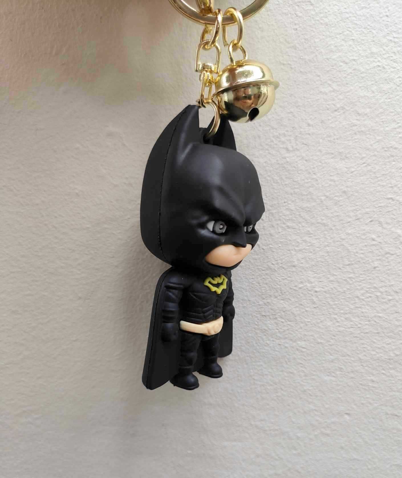 Batman 3D Brelok Breloczek do kluczy Zawieszka Klips Figurka Dzwonek