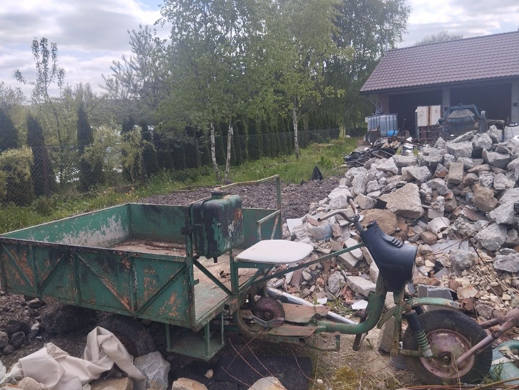 Tròjkołowiec do remontu