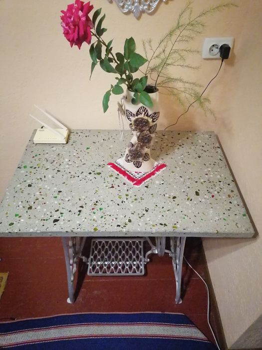 Стіл лофт з бетону.Террацо.