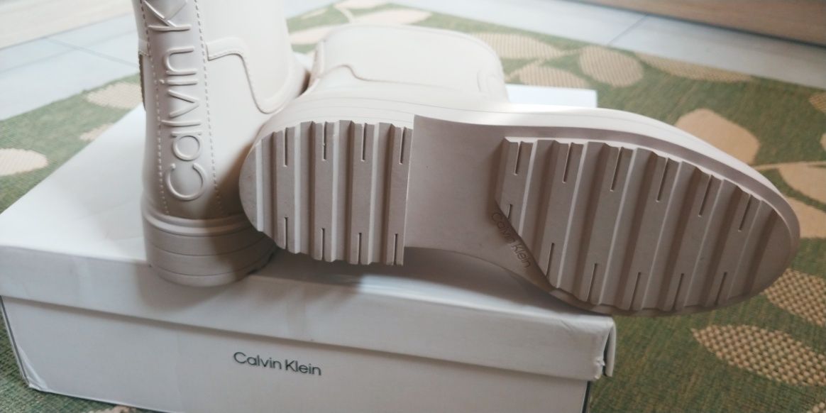 Nowe Kalosze Calvin Klein rain boot 37