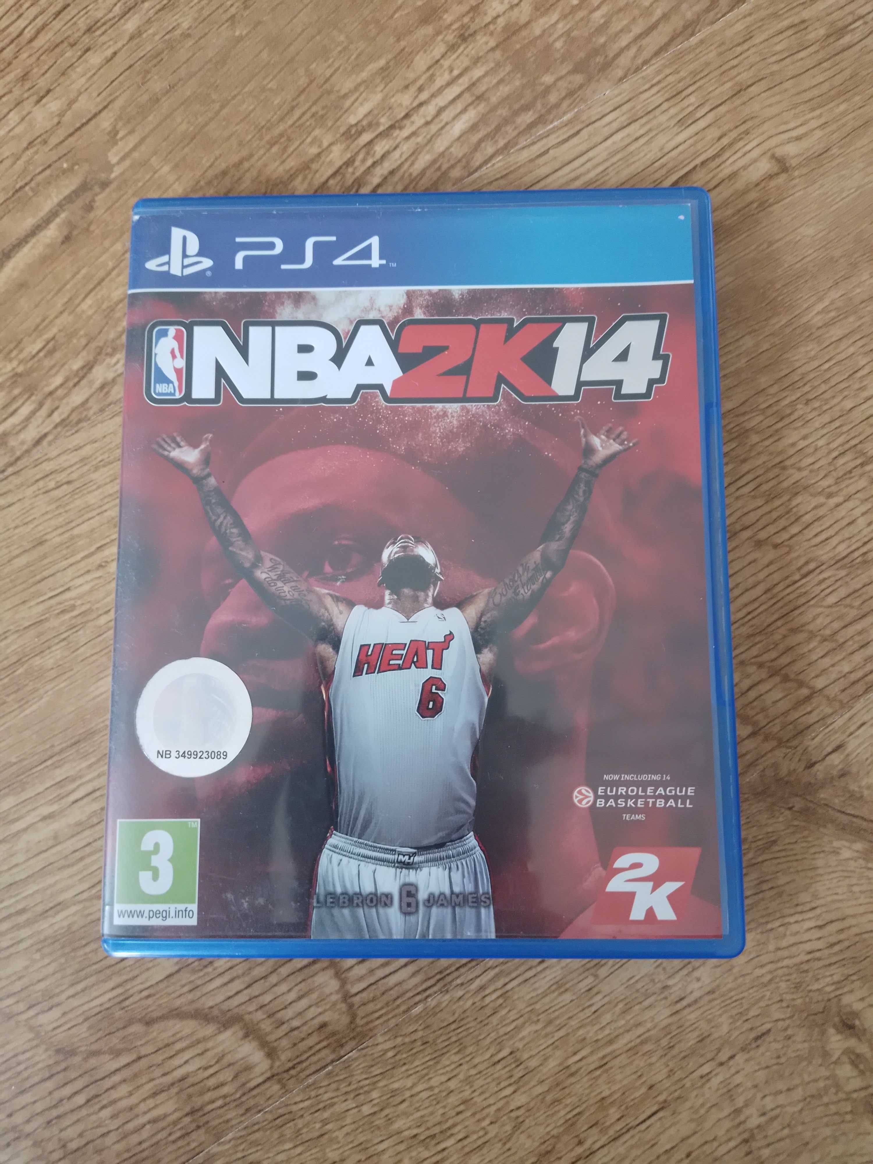 Gra NBA2K14; PS4