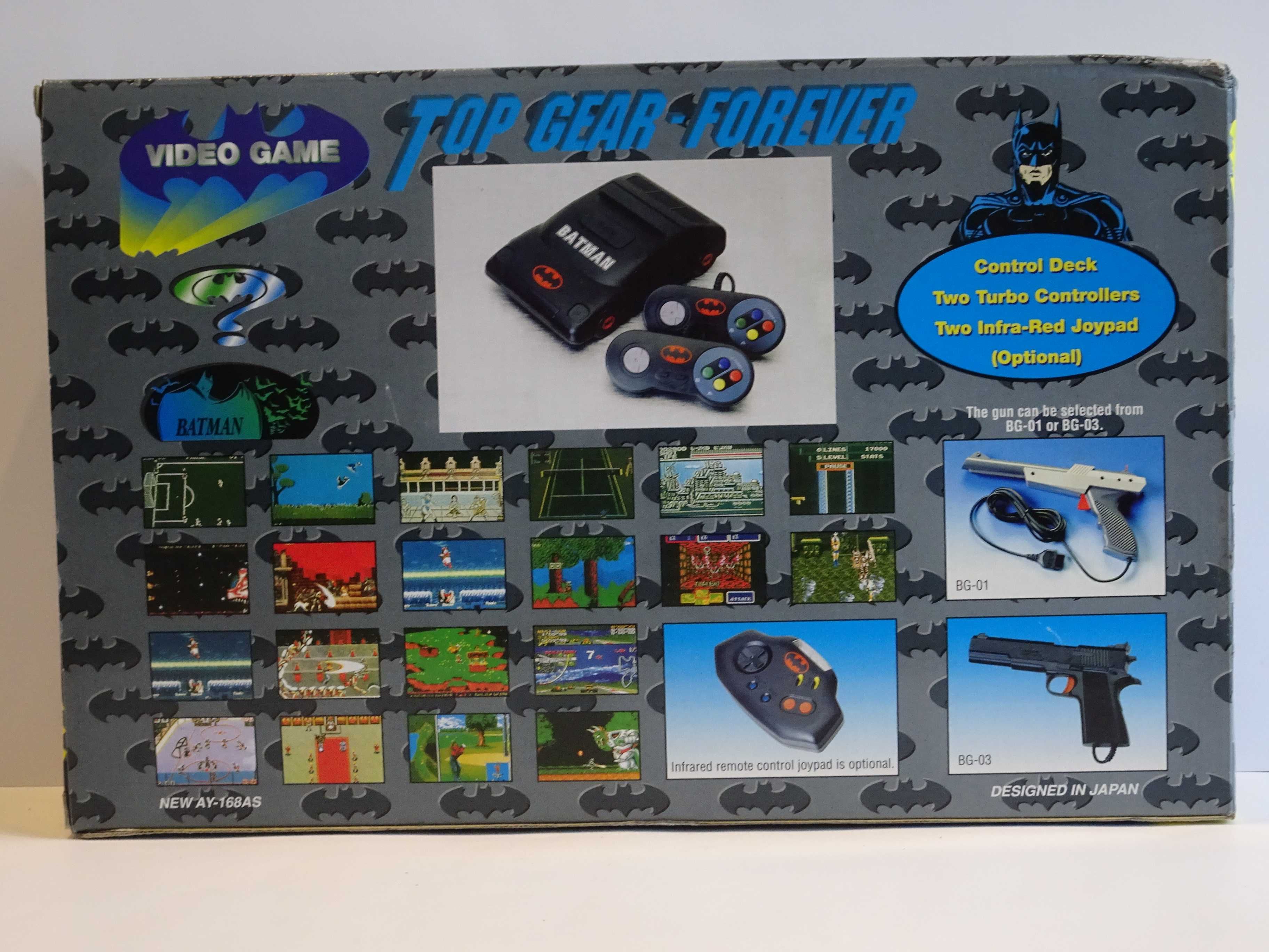 NOWA Konsola Gier Telewizyjnych - Pegasus BATMAN AY-168AS - Rok 1997 .