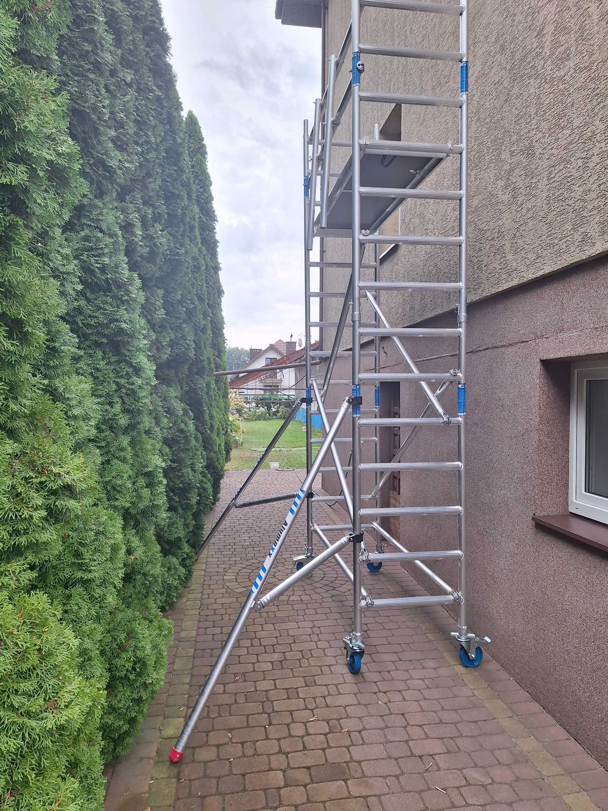 Rusztowanie przejezdne Alumexx 75x190x520 wysokość robocza.