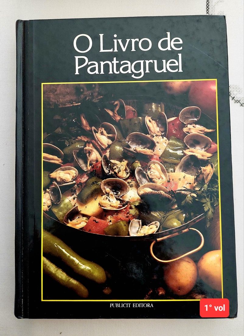 O livro da Pantagruel 3 volumes