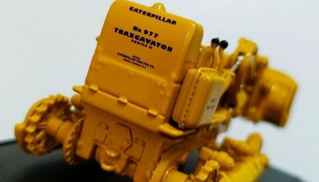 Американский CAT металлическая модель экскаватора Caterpillar CAT 977