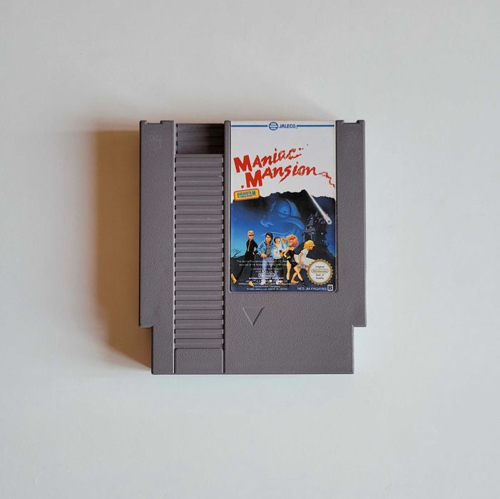 Maniac Mansion NES pal B