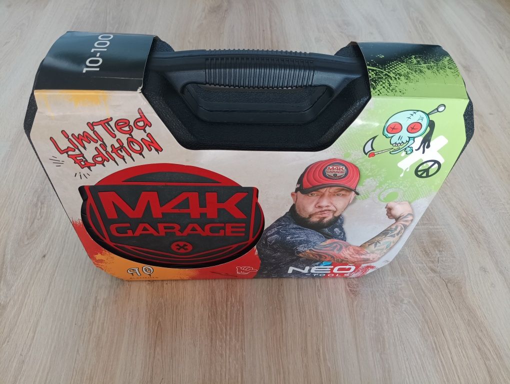 Zestaw Narzędzi Neo Tools M4k Garage, 90 El. Klucze Nasadowe Walizka