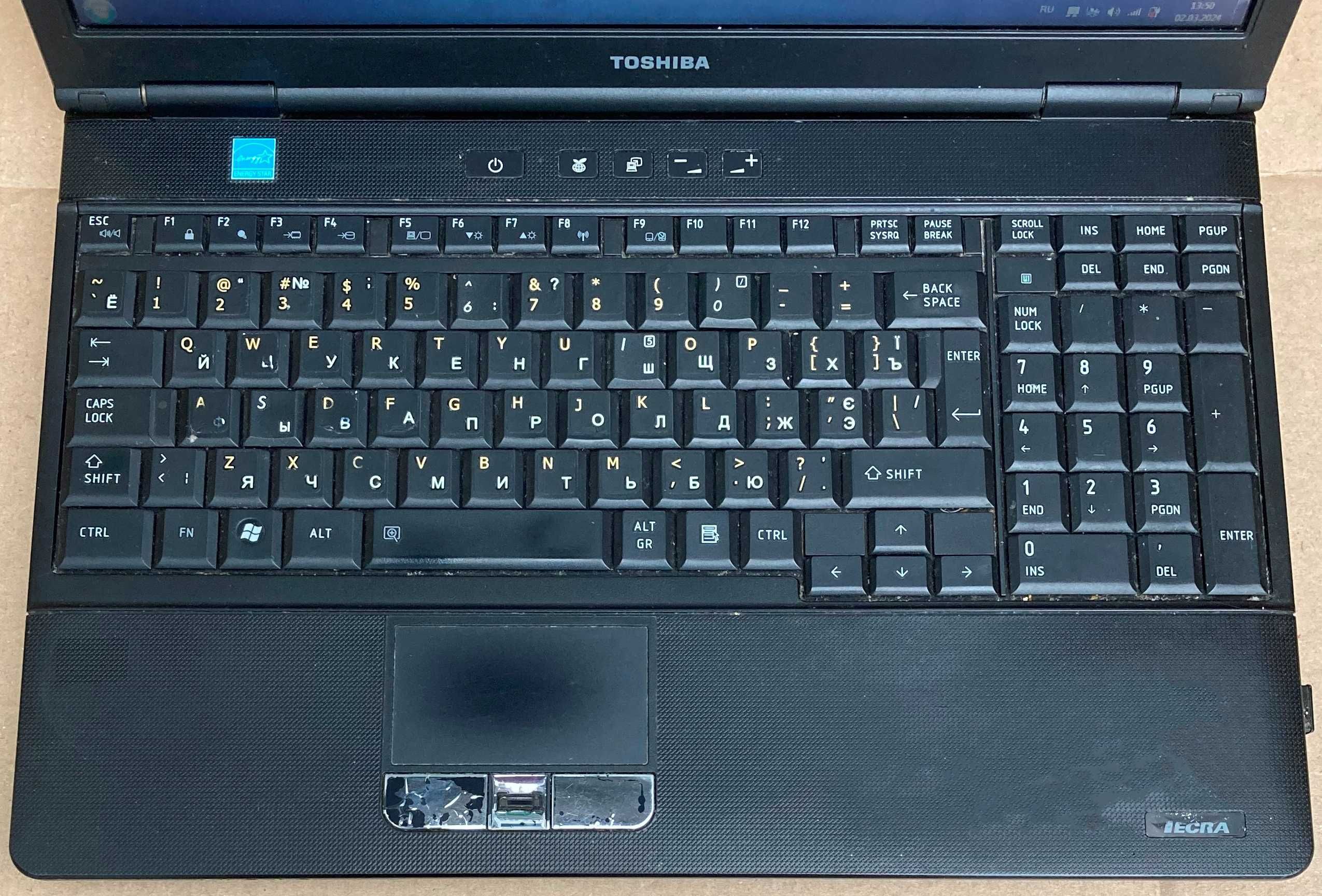 Ноутбук Toshiba Tecra A11 i5-560M RAM 4Gb HDD 320Gb Intel HD Graphics