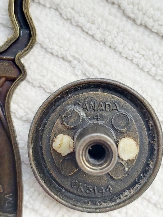 Ручка меблева винтаж Канада 7 шт метал