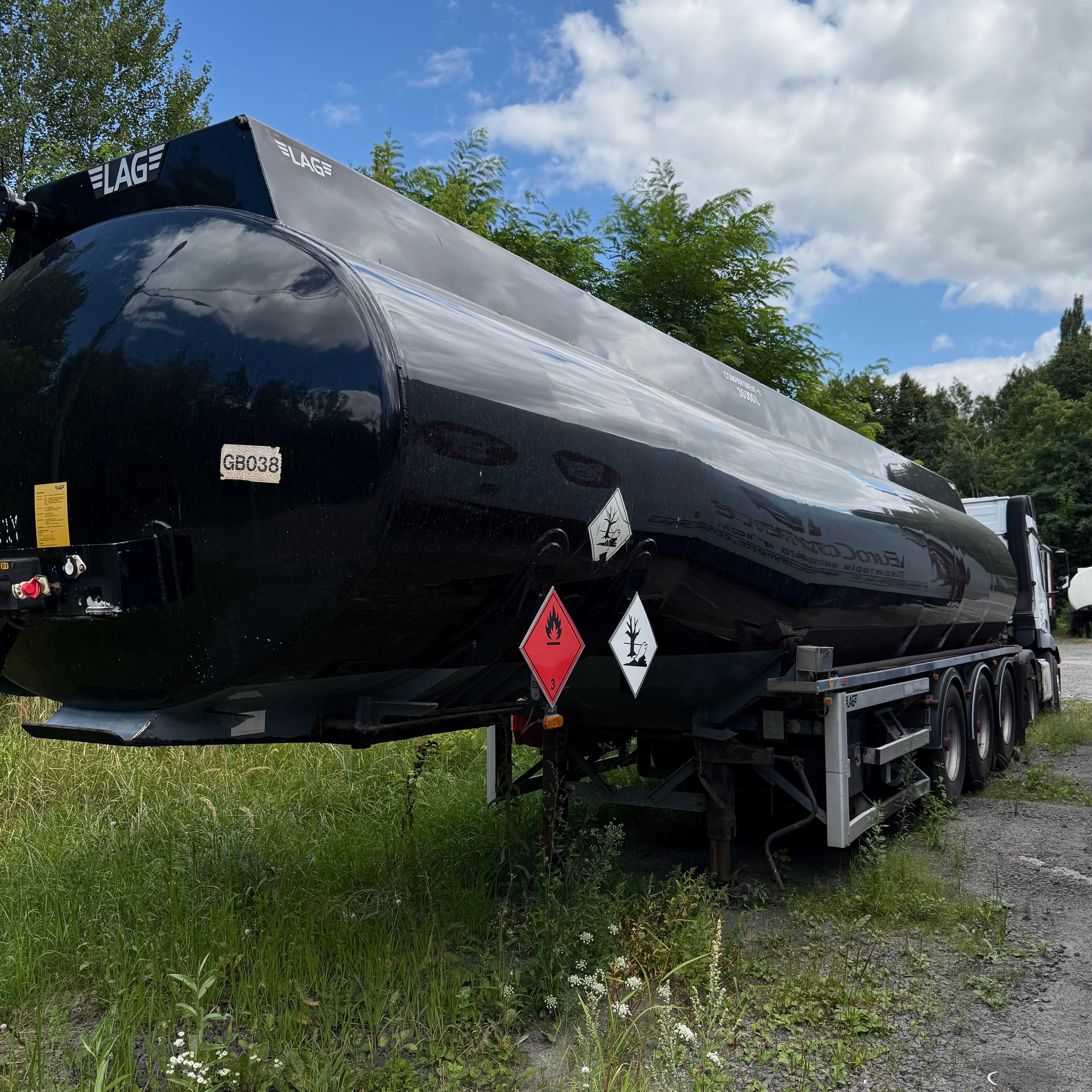 Цистерна-напівпричіп LAG 0-3-38L 2008 B23139