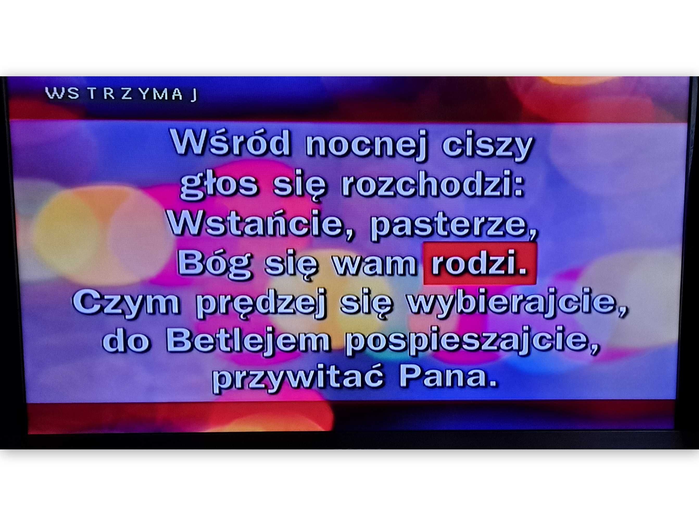 DVD - 2 płyty karaoke z kolędami polskimi - stan idealny